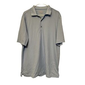 Bobby Jones by Neiman Marcus X-H2O Light Blue Golf Polo Shirt Large EUC #4149